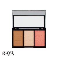 پلت رژگونه و هایلایتر و برانزر رولوشن مدل Ultra Sculpt & Contour